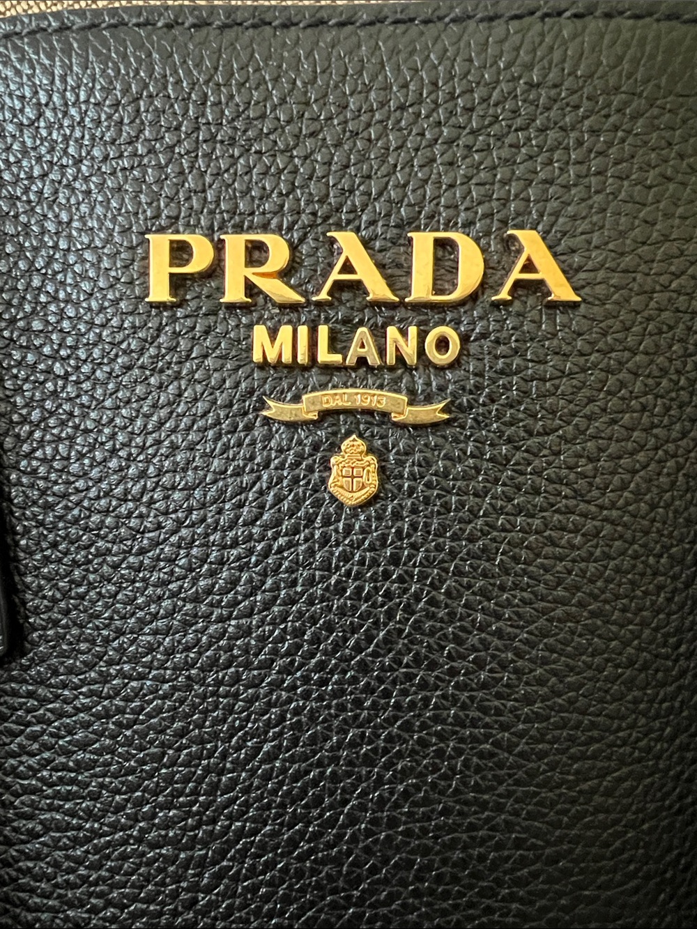 Elegant Like New Prada Black Leather Top-Handle Purse - Picture 2 of 13